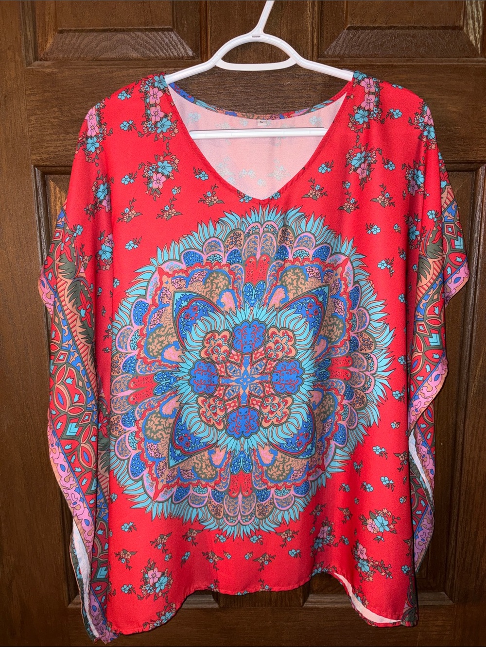 Boho patterned top